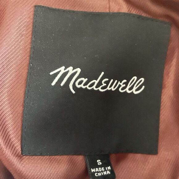 Madewell Hollis Double-Breasted Wool Blend Coat - Picture 4 of 5